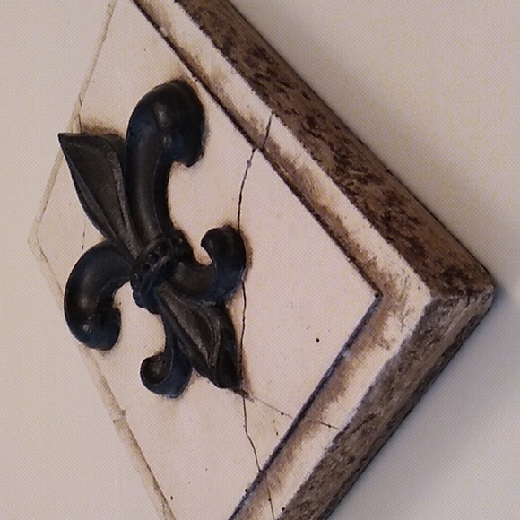 Sid Dickens T-26 "Fleur-De-Lis" Memory Block wall tile *Rare & Retired* - Picture 3 of 8